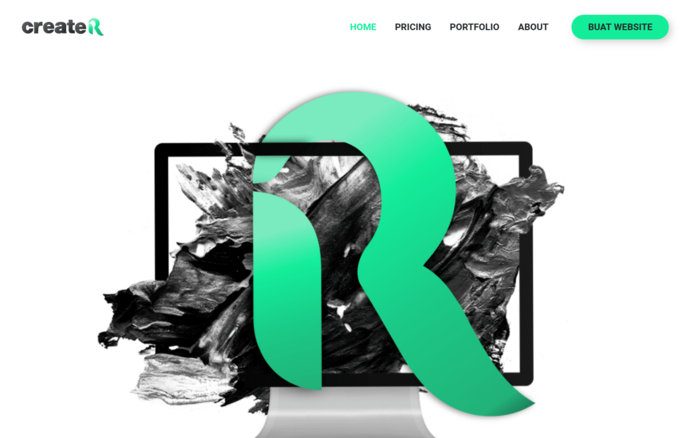 CreateR | Reka Website Profesional